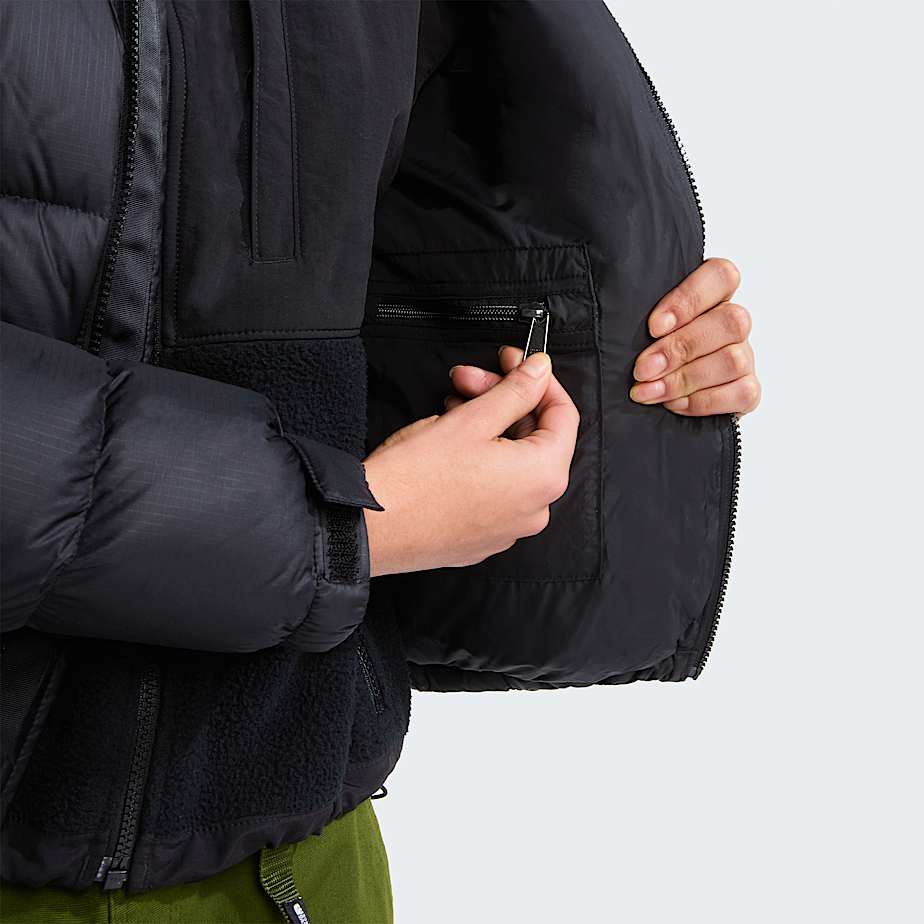 Womens 1996 Retro Nuptse Jacket TNF TNF BlackRecycled Down ALT9