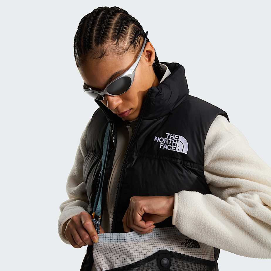 1996 Retro Nuptse Daunenweste fr Damen TNF ALT10