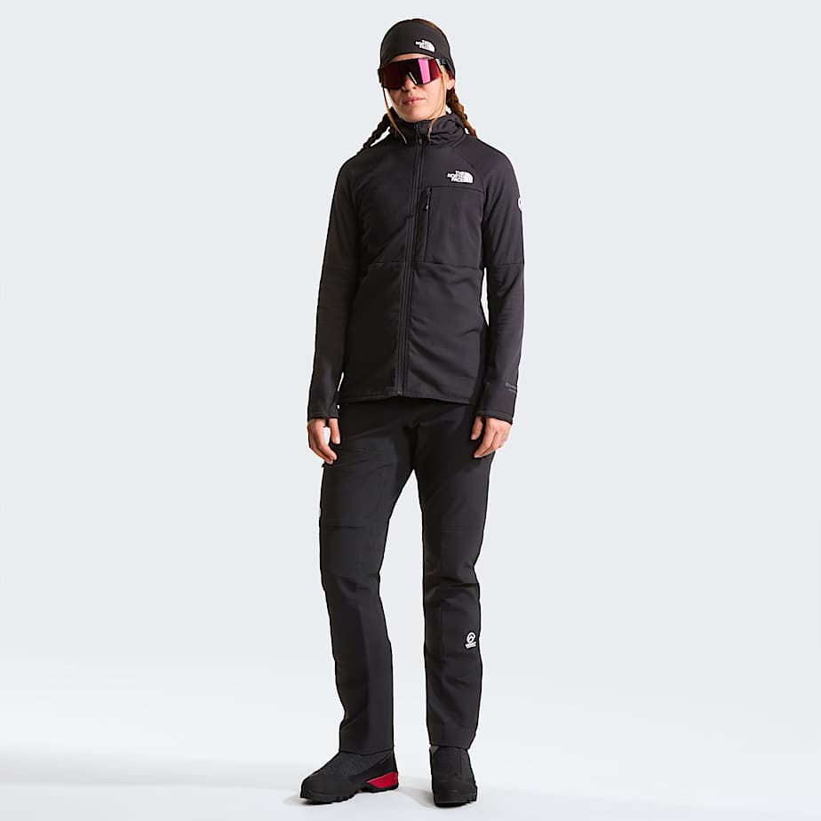 Summit Series FUTUREFLEECE Kapuzenjacke fr Damen TNF TNF BlackNPF ALT1