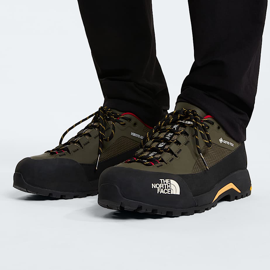 Mens Verto GORETEX Alpine Shoes TNF New Taupe GreenSummit Gold ALT2