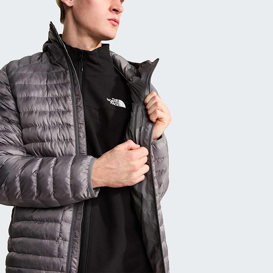 Huilajas met capuchon met synthetische isolatie voor heren TNF Smoked Pearl ALT8