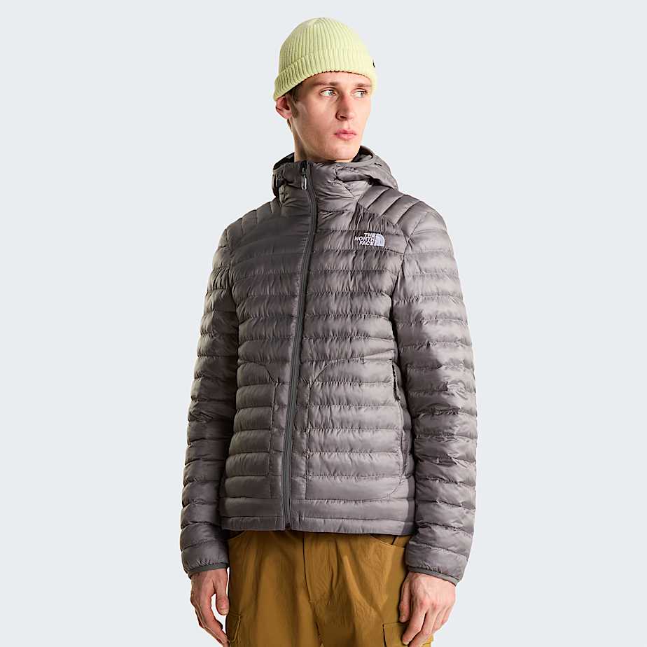Huilajas met capuchon met synthetische isolatie voor heren TNF Smoked Pearl HERO