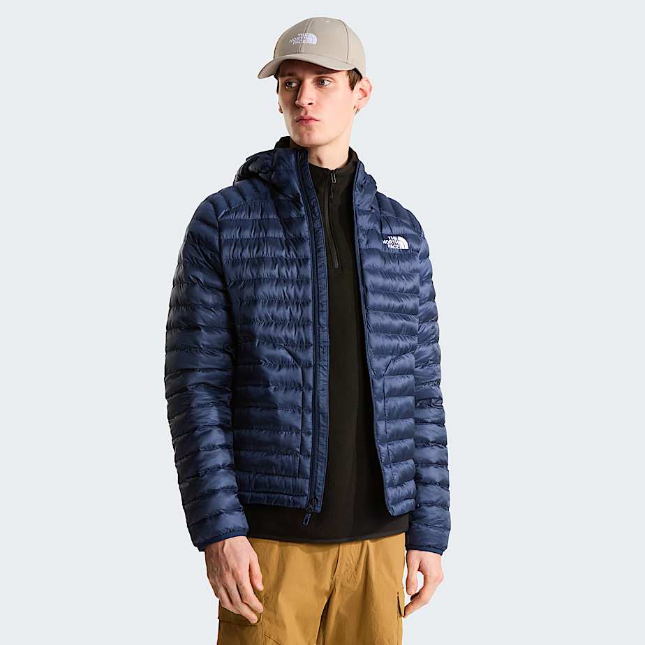Mens Huila Synthetic Insulation Hooded Jacket TNF Summit Navy ALT4