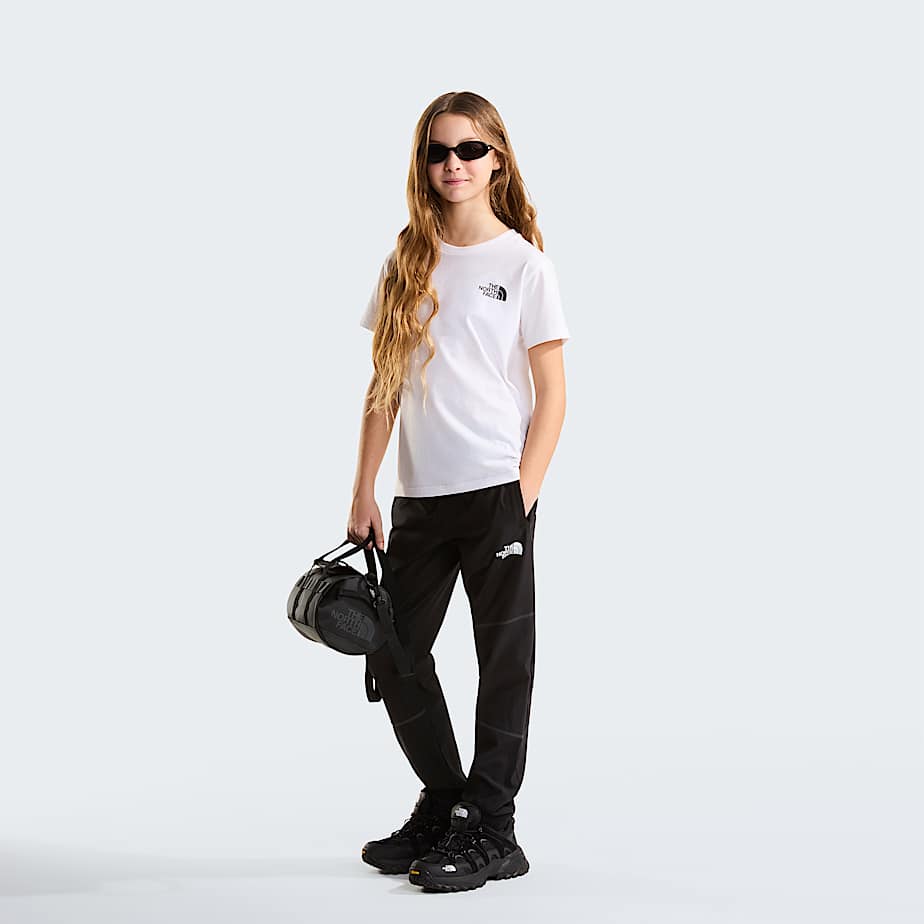 Teens Simple Dome TShirt TNF TNF White ALT6