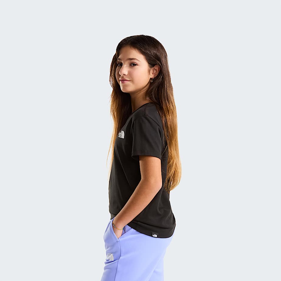 Teens Simple Dome TShirt TNF TNF Black ALT7