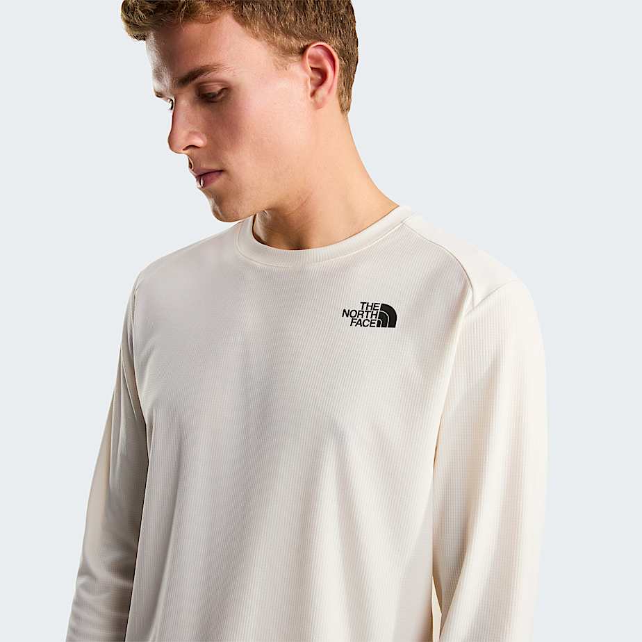Tshirt a maniche lunghe Shadow da uomo TNF White Dune ALT4