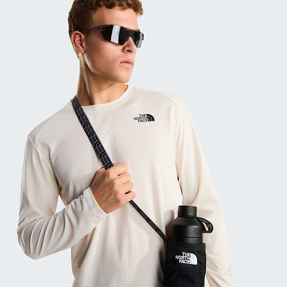 Tshirt a maniche lunghe Shadow da uomo TNF White Dune ALT5
