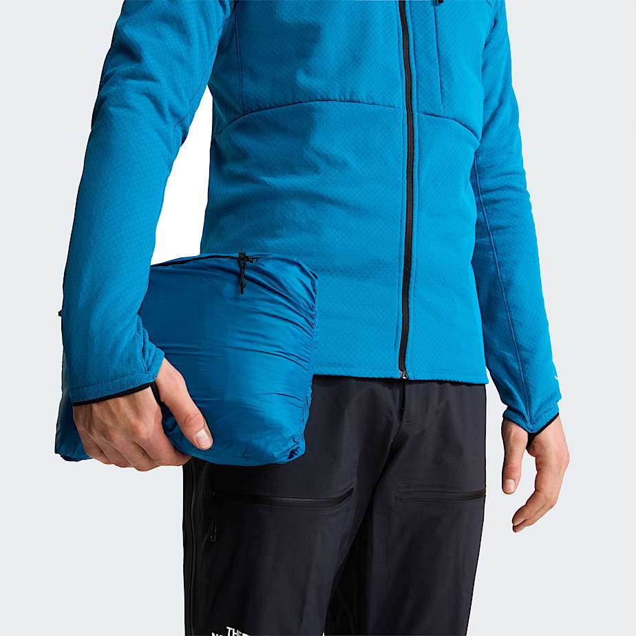 Mens Summit Breithorn Hooded Down Jacket TNF Meridian BlueDusk Blue ALT11