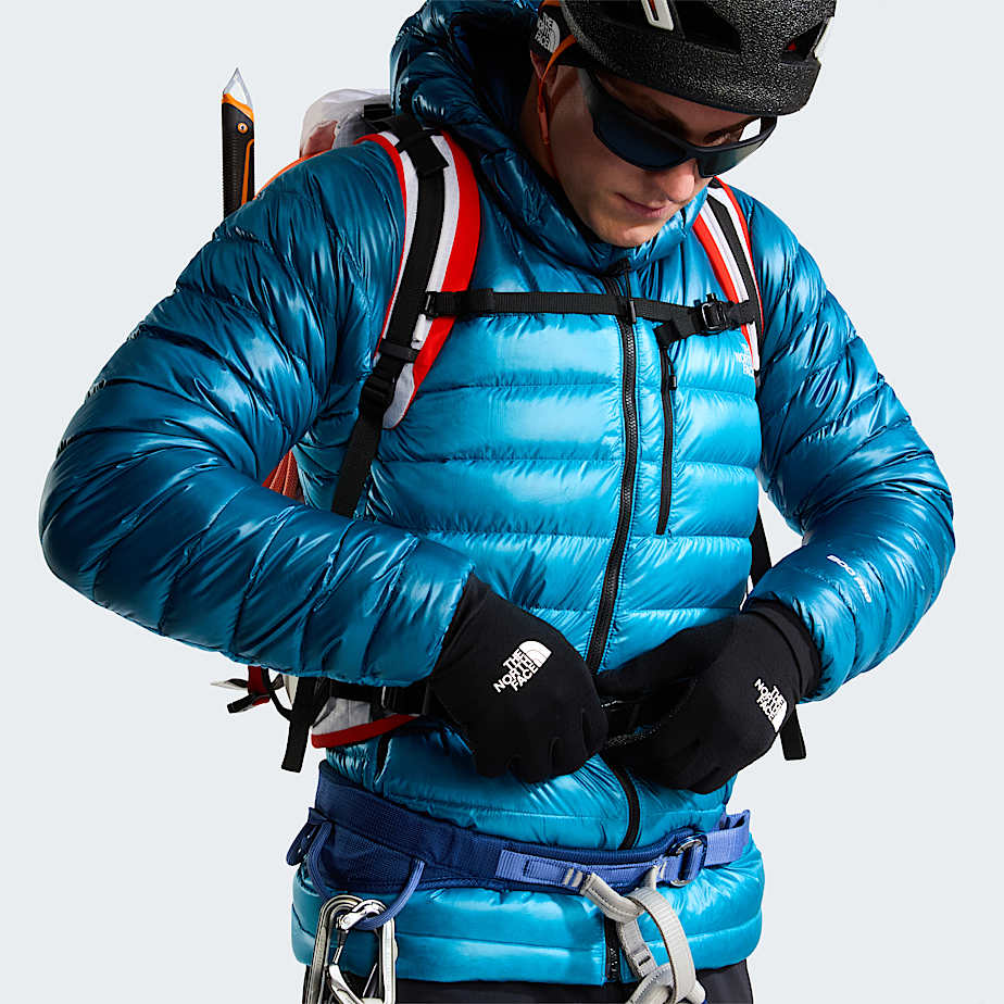 Mens Summit Breithorn Hooded Down Jacket TNF Meridian BlueDusk Blue ALT12