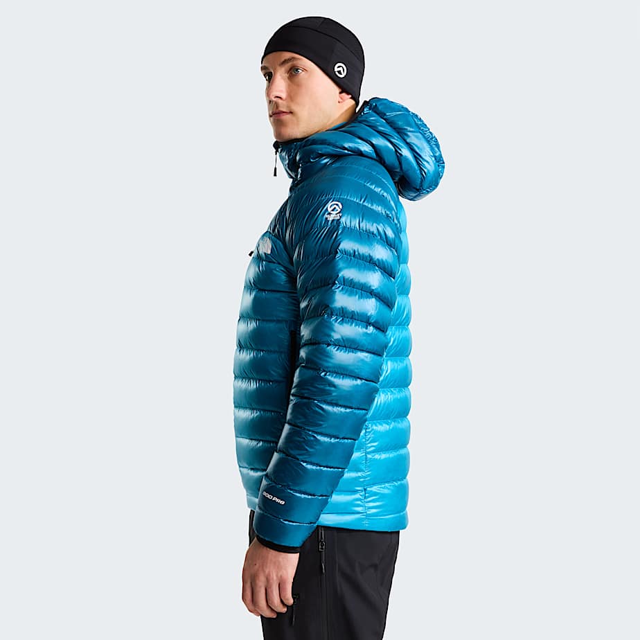 Mens Summit Breithorn Hooded Down Jacket TNF Meridian BlueDusk Blue ALT2