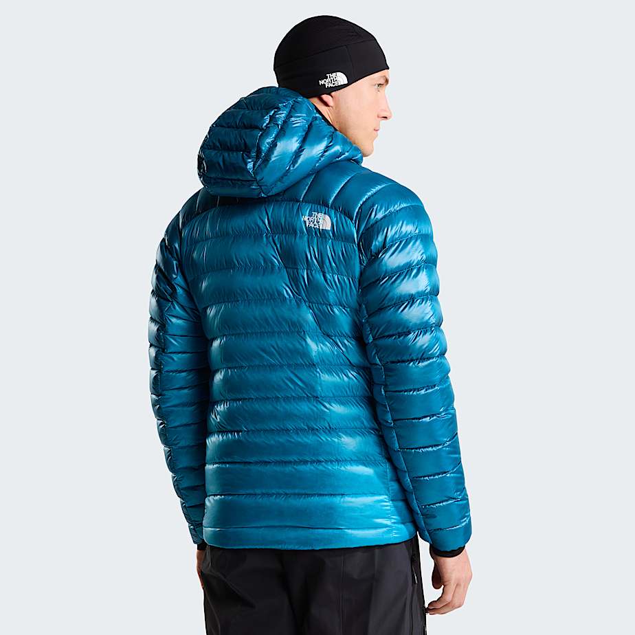 Mens Summit Breithorn Hooded Down Jacket TNF Meridian BlueDusk Blue ALT3