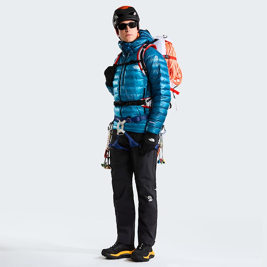 Mens Summit Breithorn Hooded Down Jacket TNF Meridian BlueDusk Blue ALT5