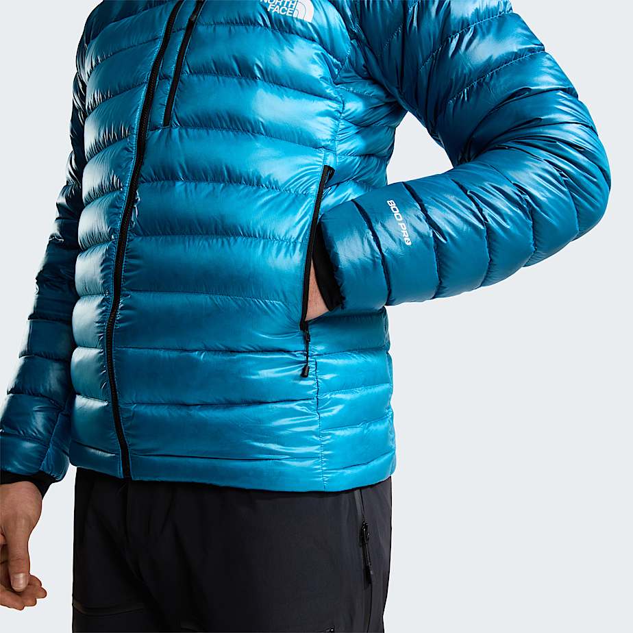 Mens Summit Breithorn Hooded Down Jacket TNF Meridian BlueDusk Blue ALT8
