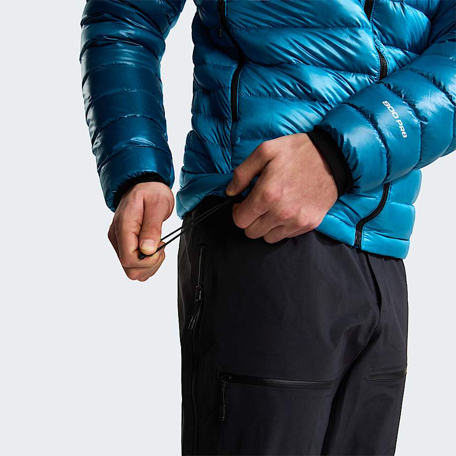 Mens Summit Breithorn Hooded Down Jacket TNF Meridian BlueDusk Blue ALT9