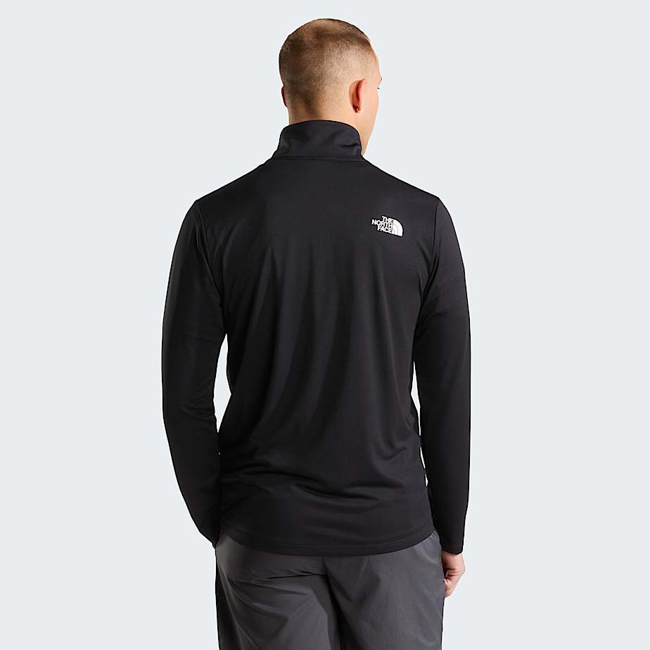 Tshirt a maniche lunghe con cerniera a 14 247 da uomo TNF ALT3