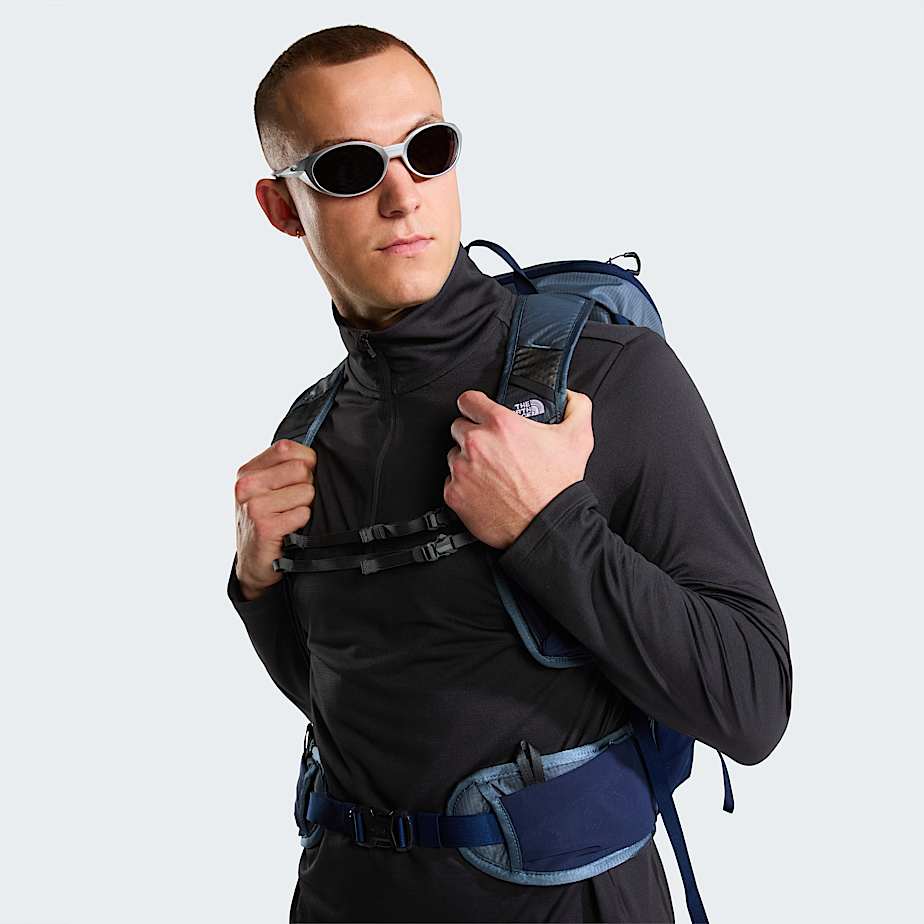 Tshirt a maniche lunghe con cerniera a 14 247 da uomo TNF ALT7