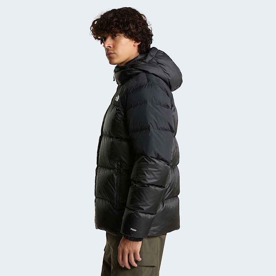 Mens Diablo Down 20 Hooded Jacket TNF TNF Black HeatherTNF BlackRecycled Down ALT2