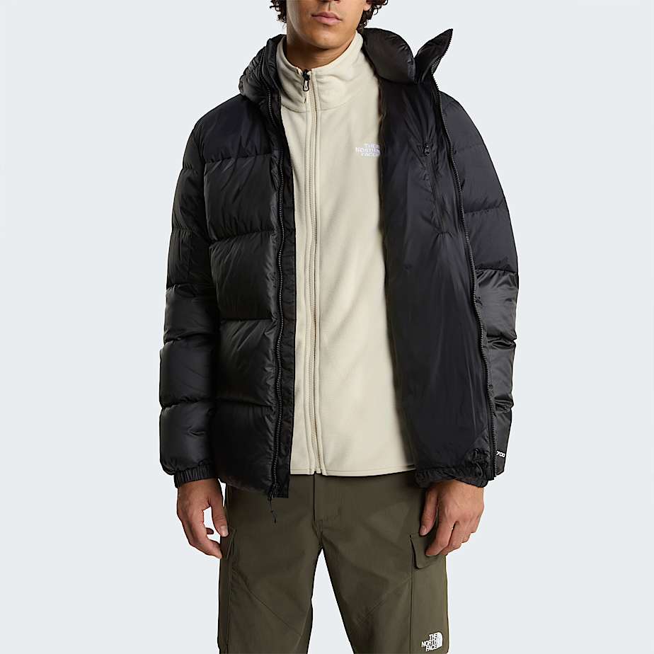 Mens Diablo Down 20 Hooded Jacket TNF TNF Black HeatherTNF BlackRecycled Down ALT6