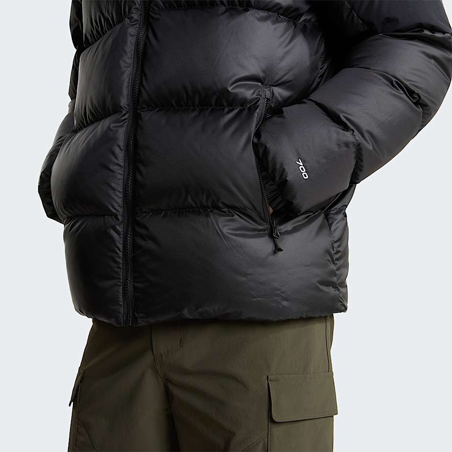 Mens Diablo Down 20 Hooded Jacket TNF TNF Black HeatherTNF BlackRecycled Down ALT7