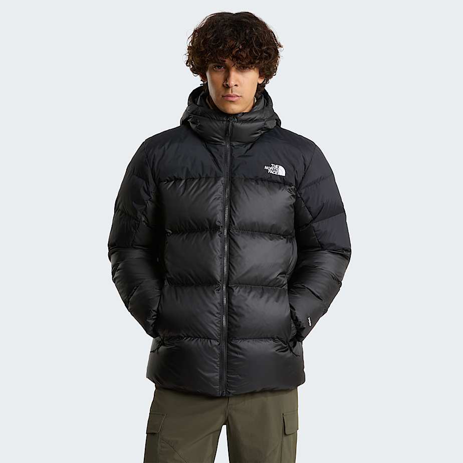 Mens Diablo Down 20 Hooded Jacket TNF TNF Black HeatherTNF BlackRecycled Down HERO