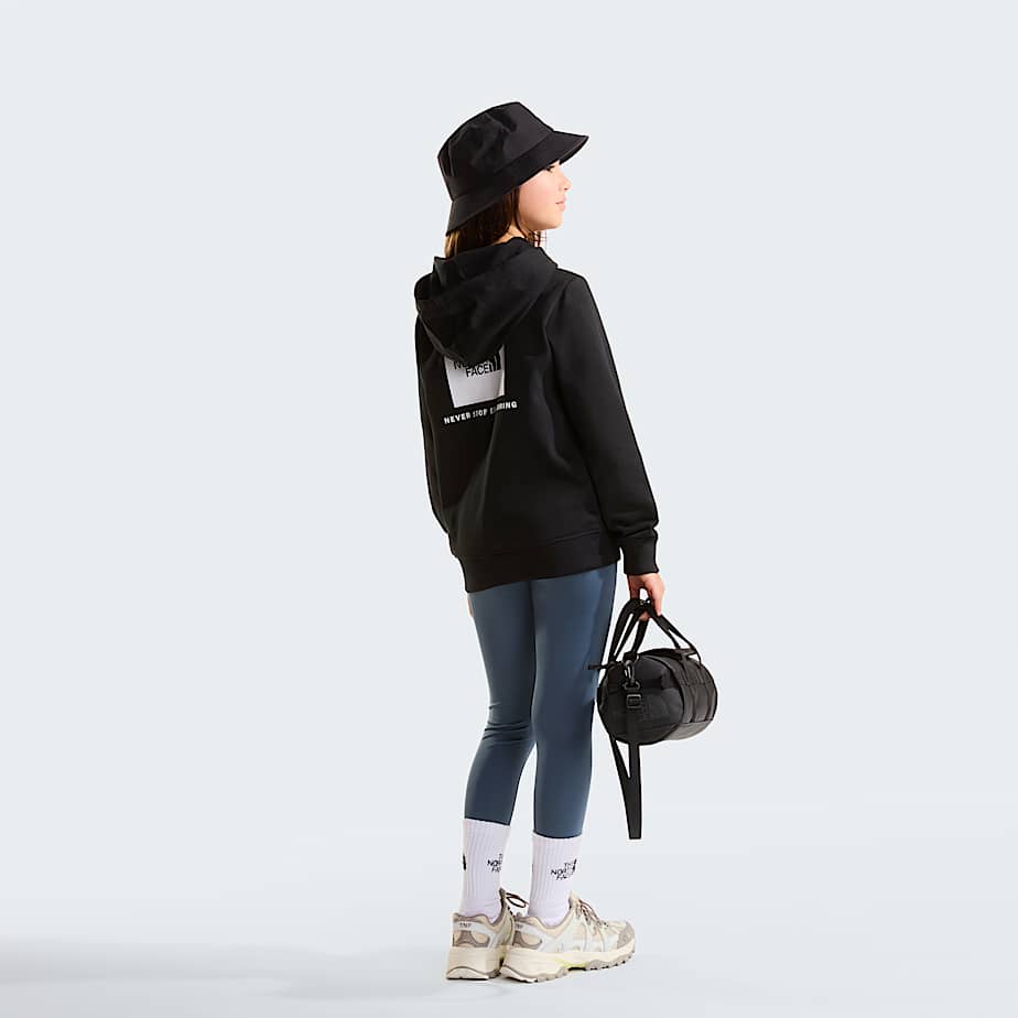 Felpa con cappuccio NSE Box da ragazzi TNF ALT8