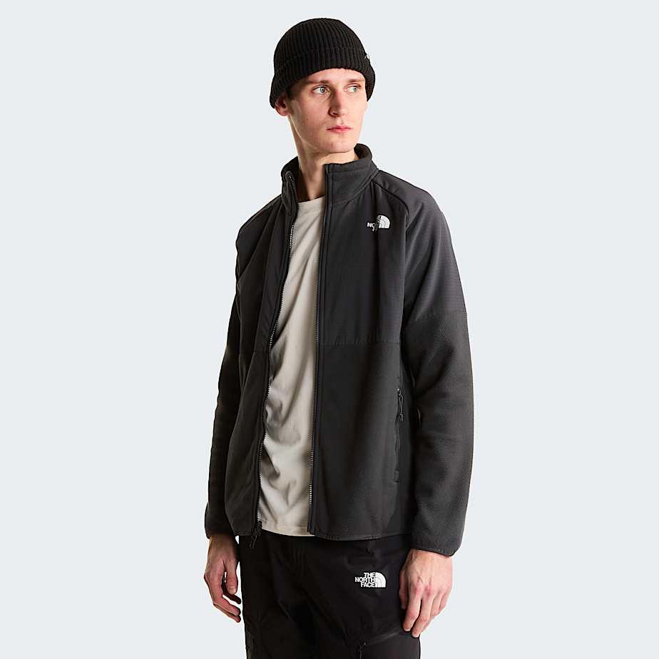 Mens Glacier Heavyweight FullZip Fleece TNF ALT4