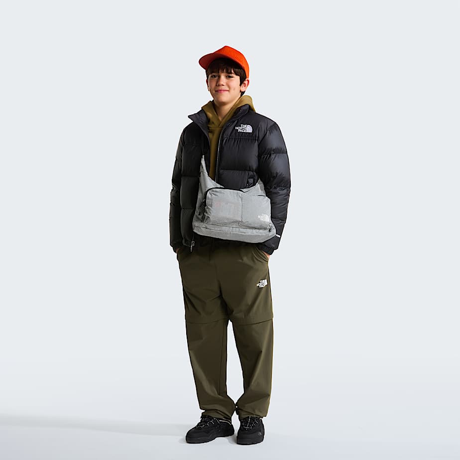 Teens 1996 Retro Nuptse Jacket TNF TNF BlackTNF BlackRecycled Down ALT1