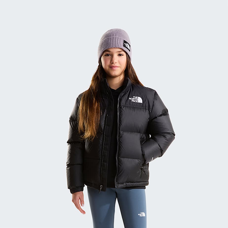 Teens 1996 Retro Nuptse Jacket TNF TNF BlackTNF BlackRecycled Down ALT14