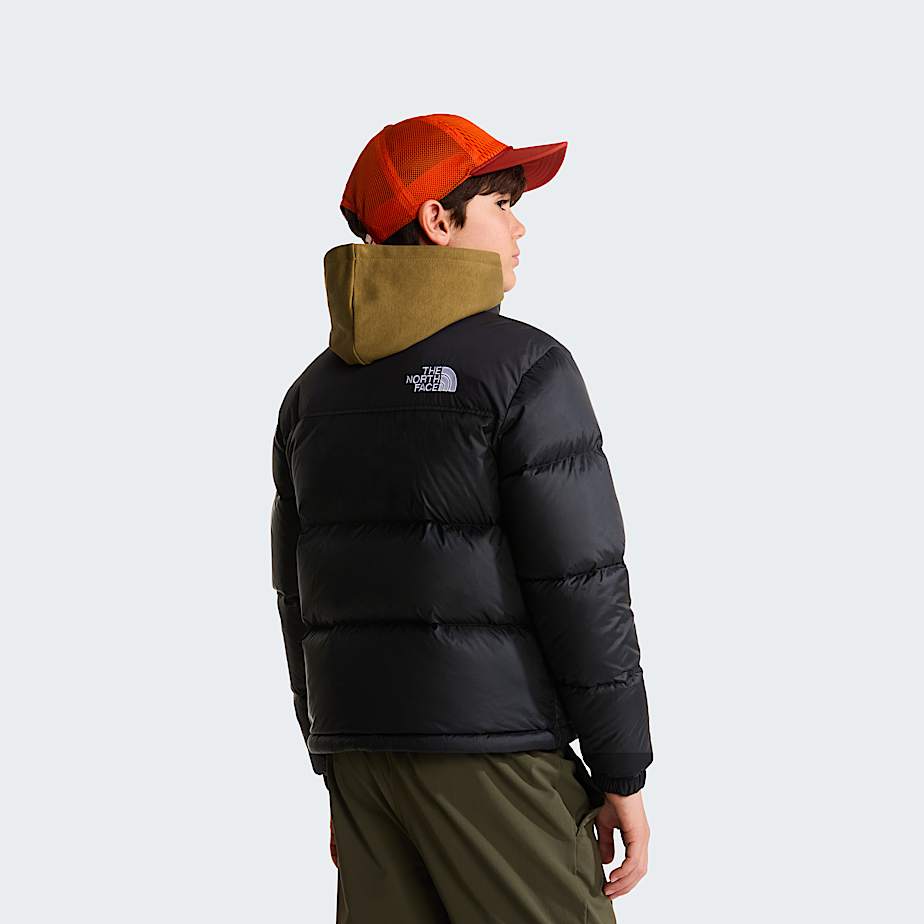 Teens 1996 Retro Nuptse Jacket TNF TNF BlackTNF BlackRecycled Down ALT3