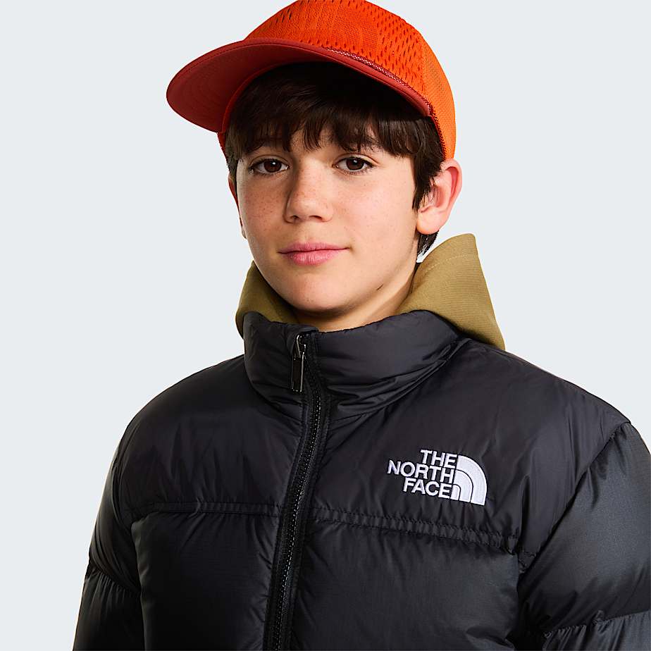 Teens 1996 Retro Nuptse Jacket TNF TNF BlackTNF BlackRecycled Down ALT5