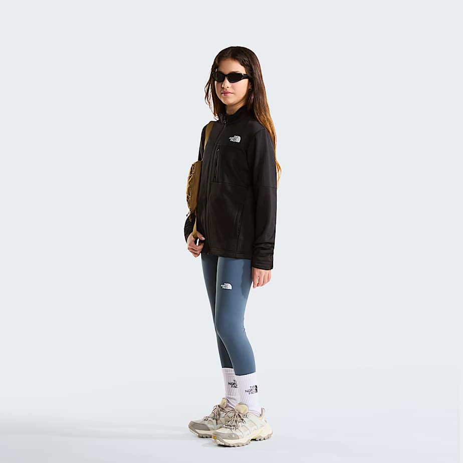 Giacca midlayer Hike con cerniera integrale da ragazzi TNF ALT9