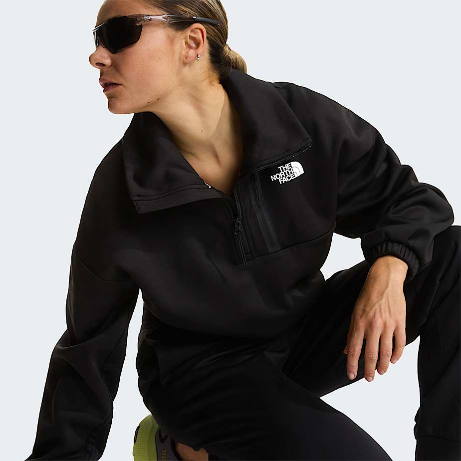 Pile Mountain Athletics con collo a cratere e cerniera a 14 da donna TNF ALT6