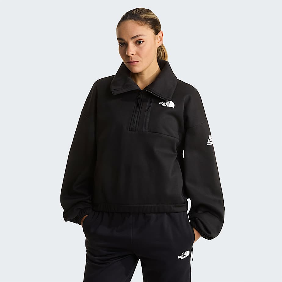 Mountain Athletics 14 Zip Funnel Neck Fleece W TNF HERO
