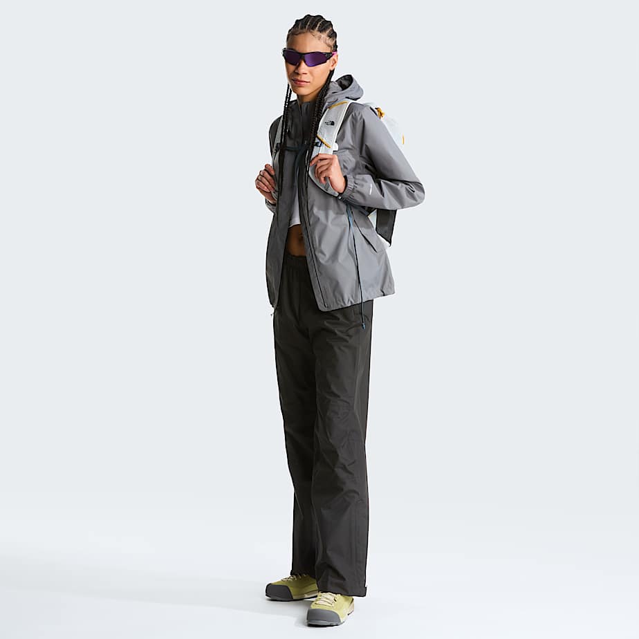 Womens Antora Rain Jacket TNF Smoked Pearl ALT1