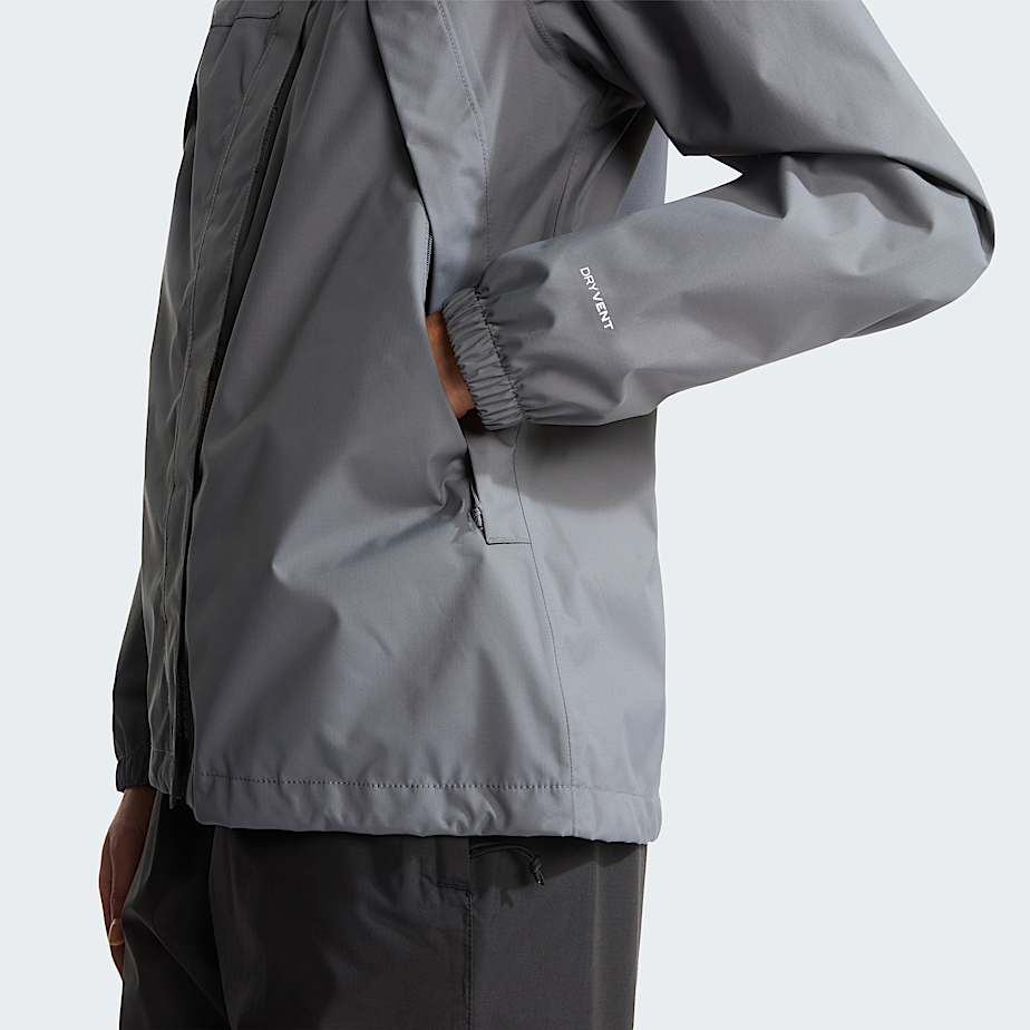 Womens Antora Rain Jacket TNF Smoked Pearl ALT5