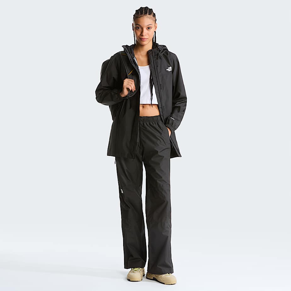 Pantaloni da pioggia Antora larghi da donna TNF ALT1