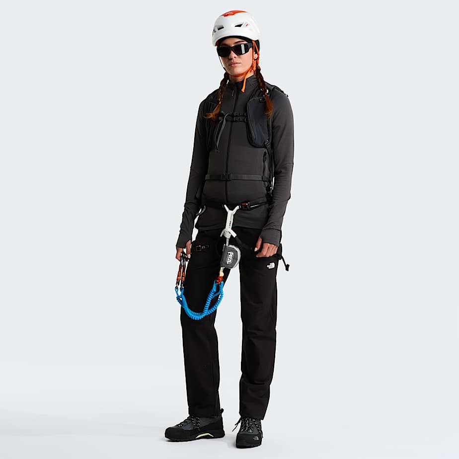 Giacca con cappuccio Bolt Polartec Power Grid da donna TNF ALT5