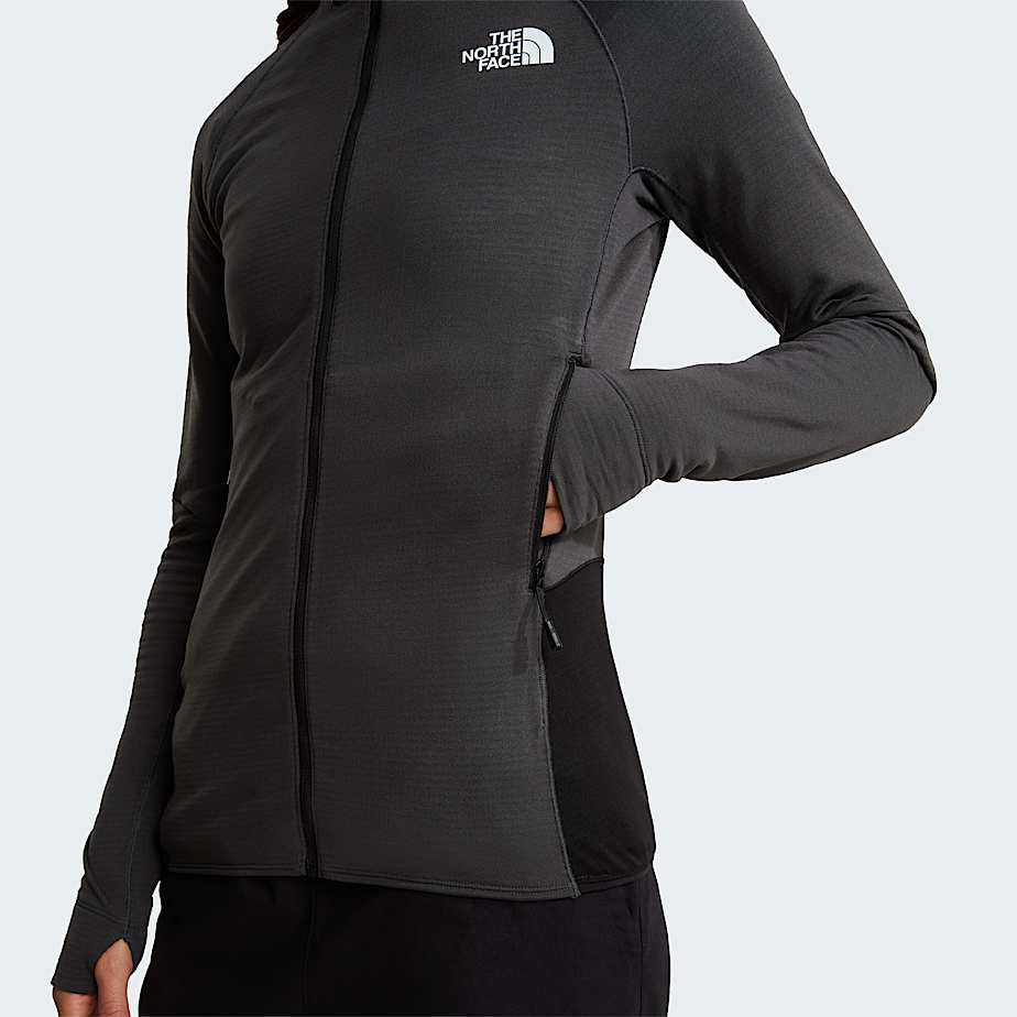 Giacca con cappuccio Bolt Polartec Power Grid da donna TNF ALT8