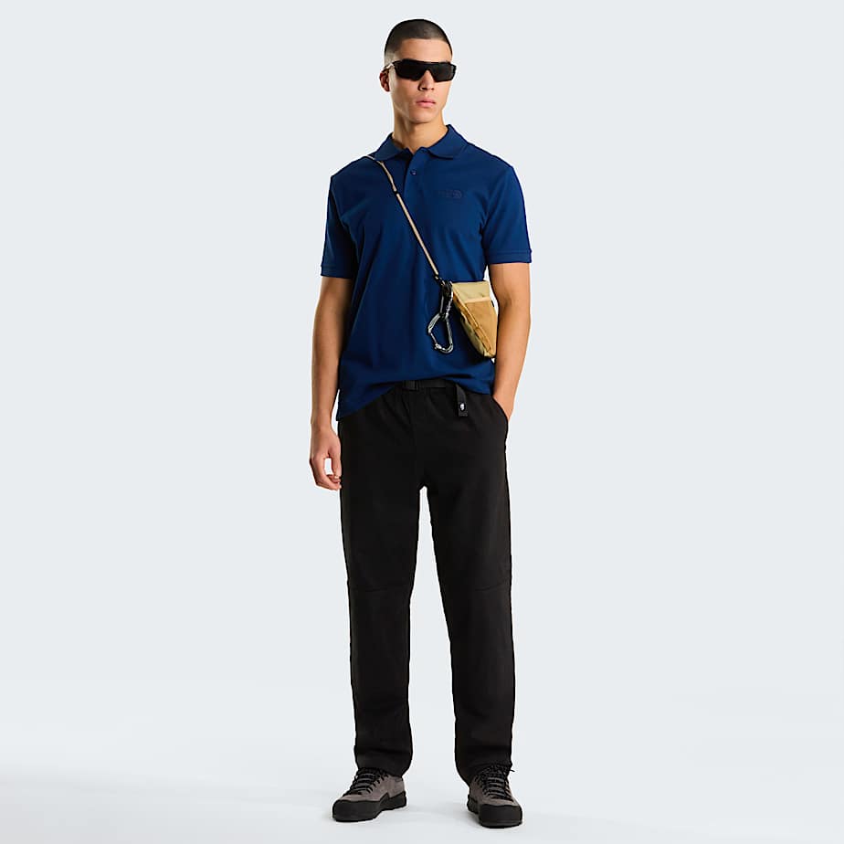 Polo recto Essential para hombre TNF Estate Blue ALT1