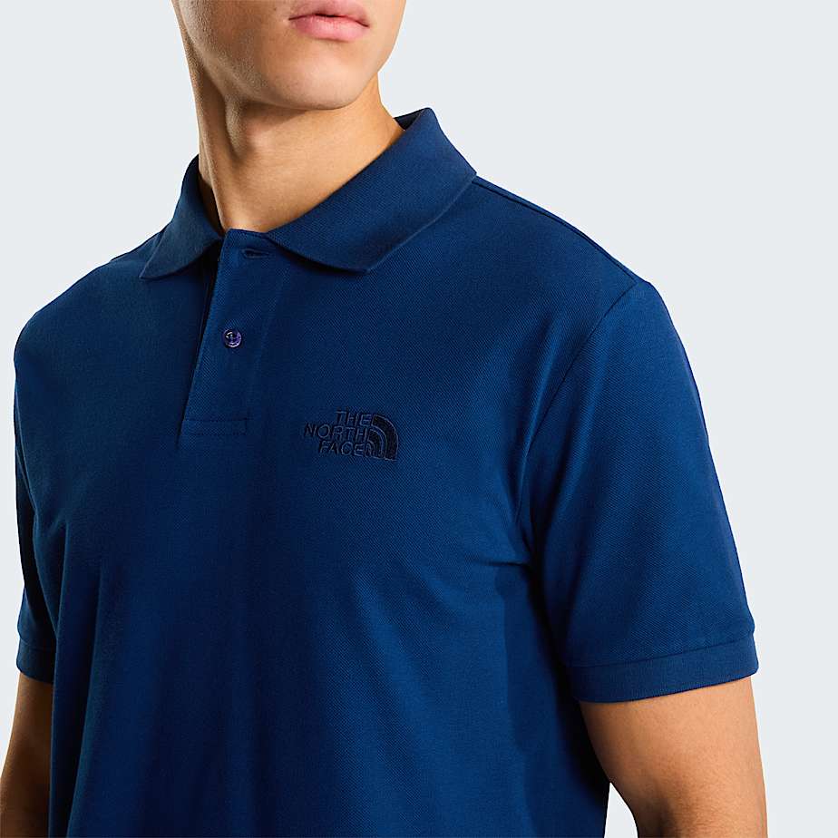 Polo recto Essential para hombre TNF Estate Blue ALT5