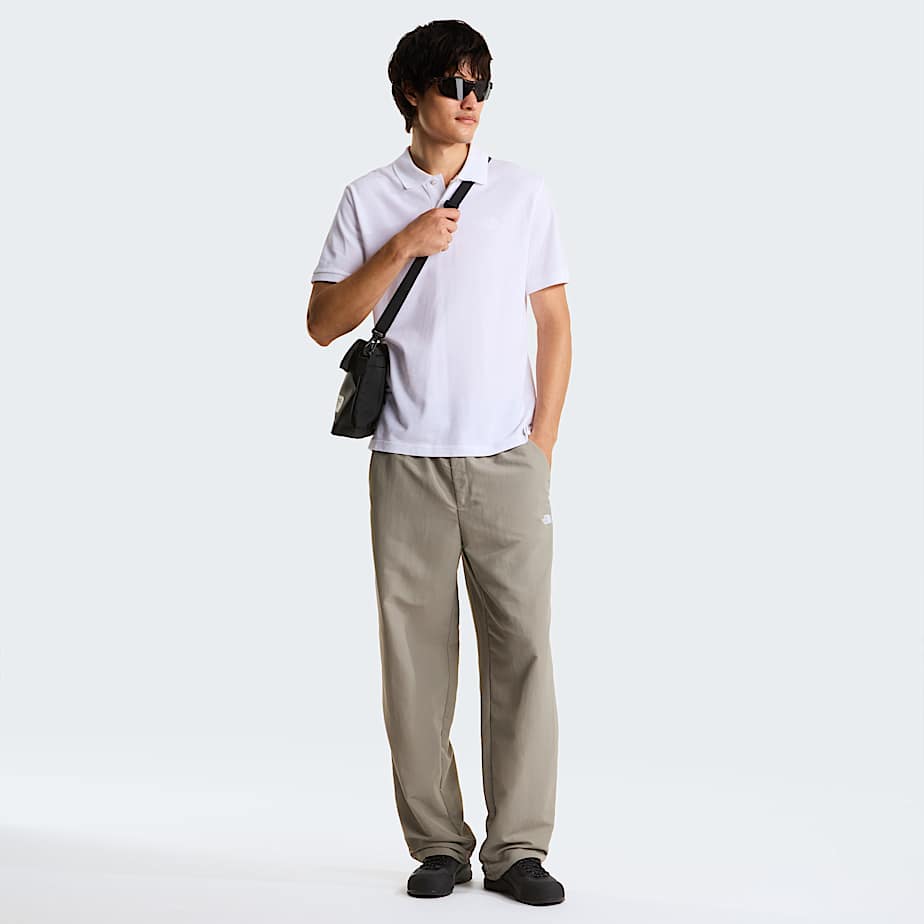 Polo recto Essential para hombre TNF TNF White ALT1