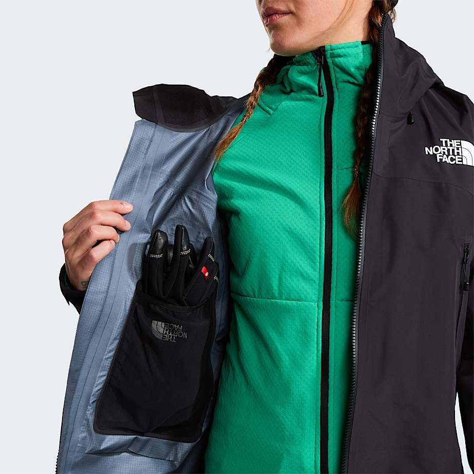 Womens Summit Cayesh GORETEX Pro Jacket TNF TNF Black ALT12