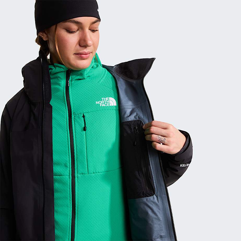 Womens Summit Cayesh GORETEX Pro Jacket TNF TNF Black ALT13