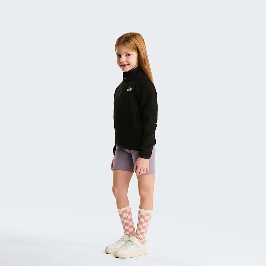 Pile Glacier con cerniera a 14 da bambini TNF ALT1