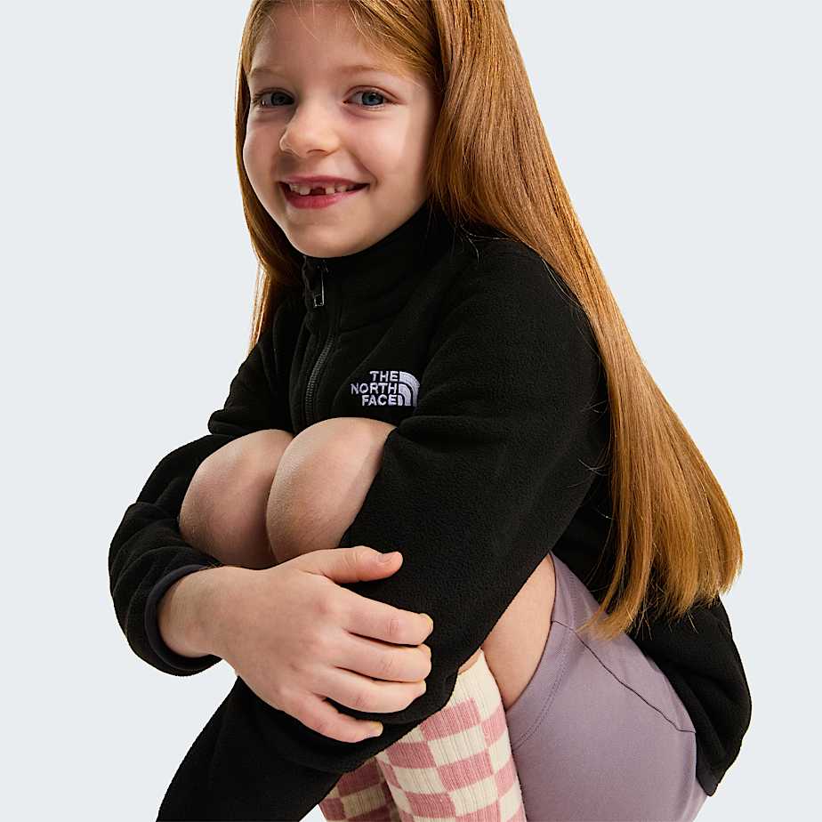 Pile Glacier con cerniera a 14 da bambini TNF ALT5