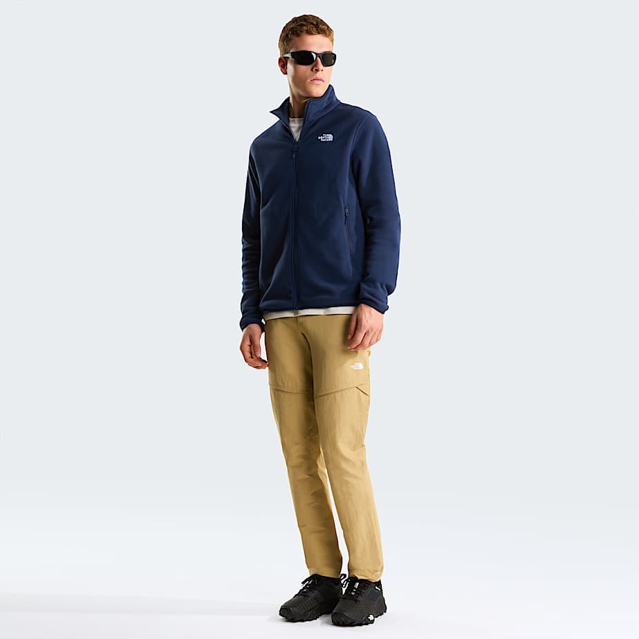 Pile Glacier con cerniera integrale da uomo TNF Summit Navy ALT1