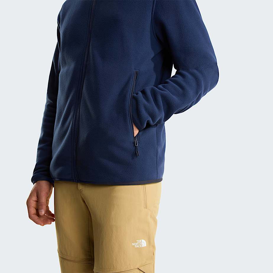 Pile Glacier con cerniera integrale da uomo TNF Summit Navy ALT6