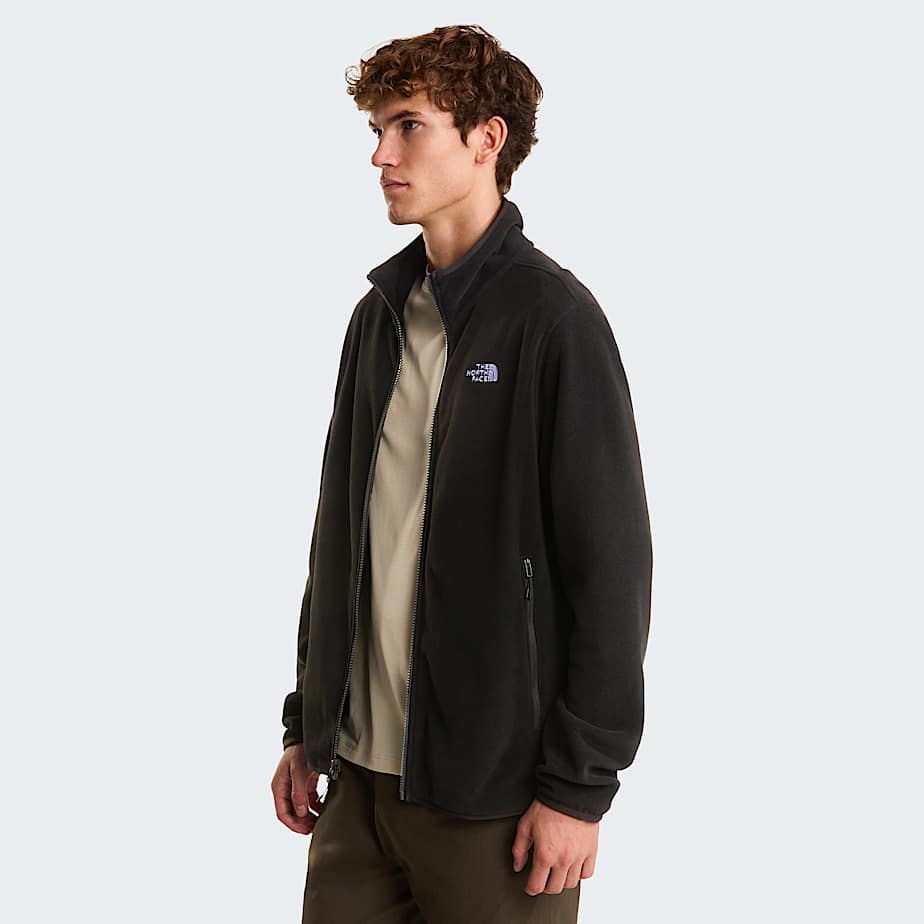 Glacierfleece voor heren TNF TNF Black ALT4