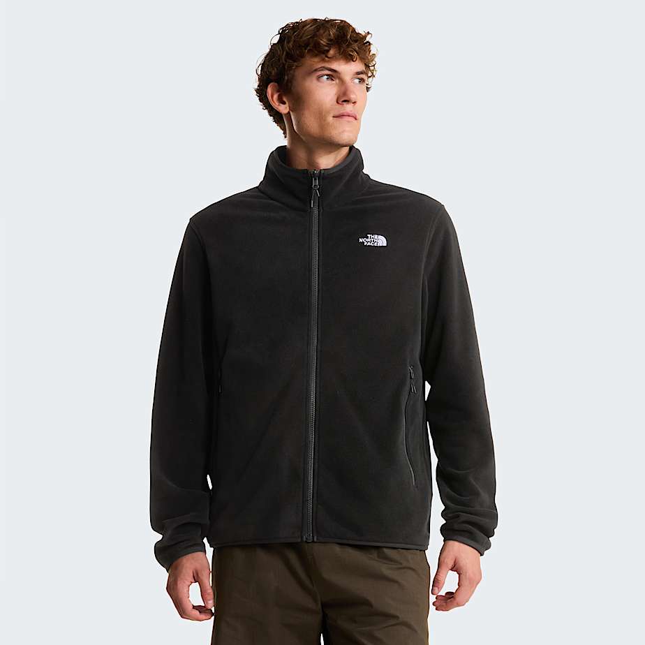 Pile Glacier con cerniera integrale da uomo TNF TNF Black HERO