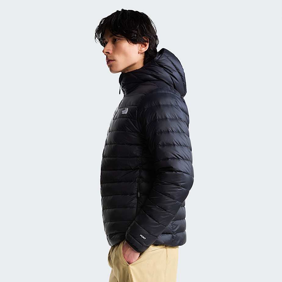 Classicdonsjas met capuchon voor heren TNF TNF Black ALT2